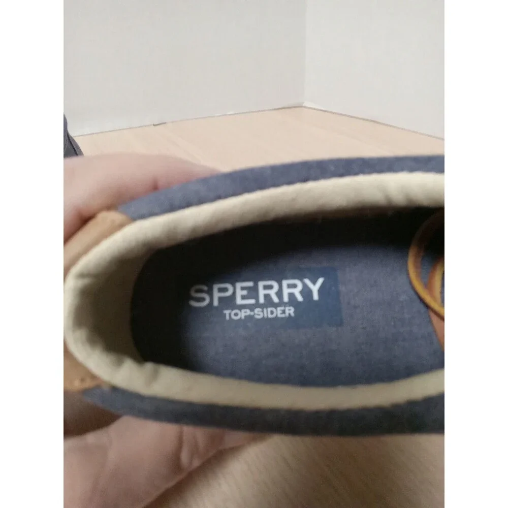 Mens Canvas SPERRY TOP SIDER STRIPER‎ ll STS14546 Sneakers - Shoe Size US 7 M